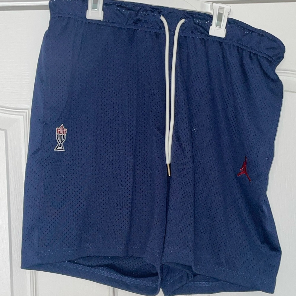 Nike Air Jordan Trophy Room Practice Navy colored shorts